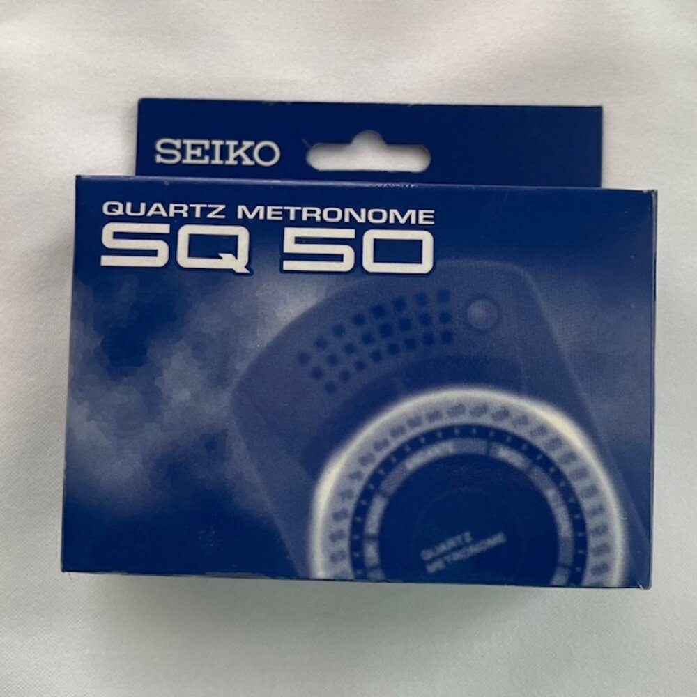 SEIKO Quartz Metronome SQ50 In Original Box - EUC